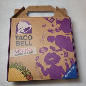 Taco Bell Party Pack card game by Ravensburger, New unopened